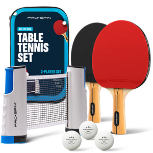 All-In-One Portable Ping Pong Set