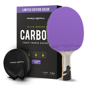 Carbon Fiber Ping Pong Paddle, Limited Edition Color