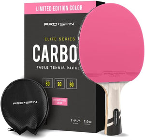 Carbon Fiber Ping Pong Paddle, Limited Edition Color