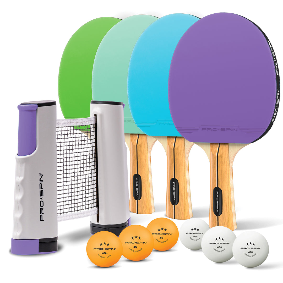 All-In-One Portable Ping Pong Set