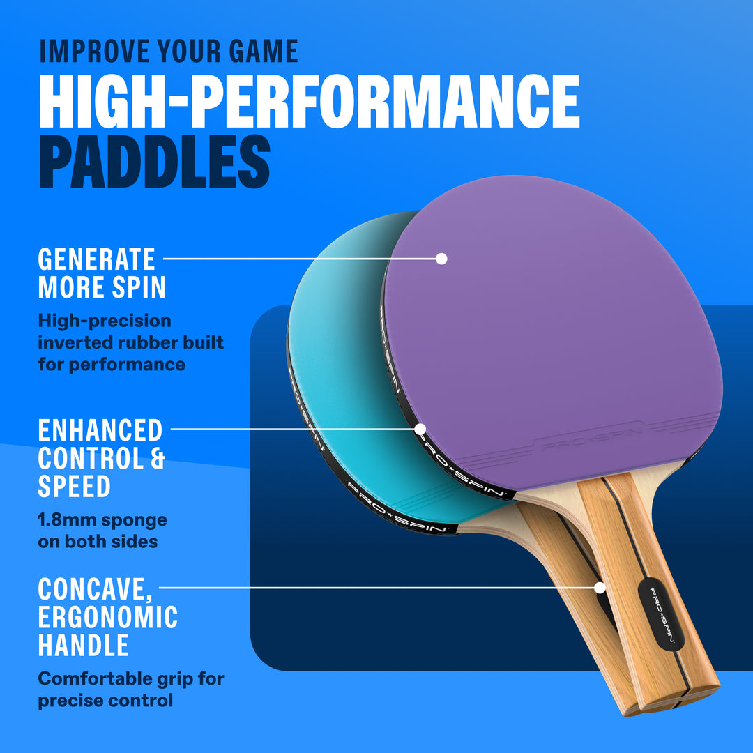 All-In-One Portable Ping Pong Set