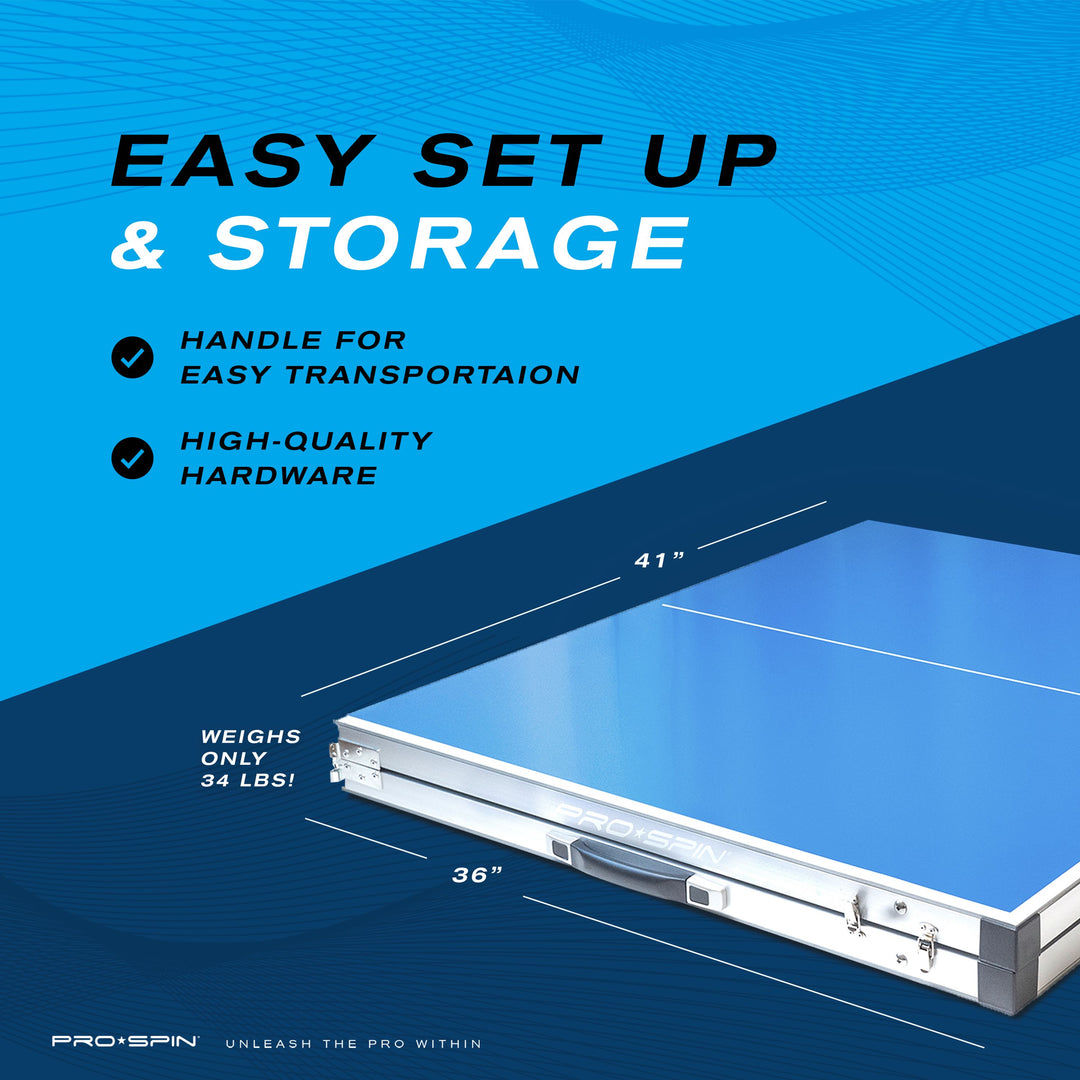 Midsize Ping Pong Table Set